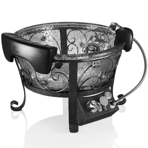 Bol de pédicure portable en verre Lenox GS