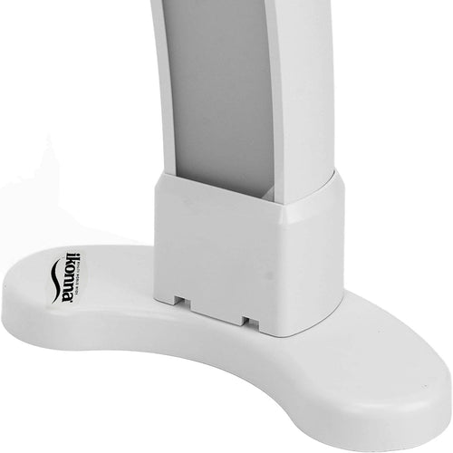 Lampe de bureau Ikonna Demi-Lune Strass Argentés LMP-HM-SR