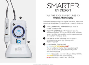 Lime Électrique Intelligente Gelish Go File IQ 1168226