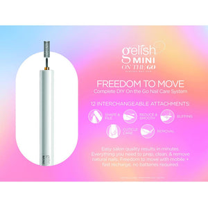 Lime à ongles électrique portable Gelish On The Go Mini 1168241