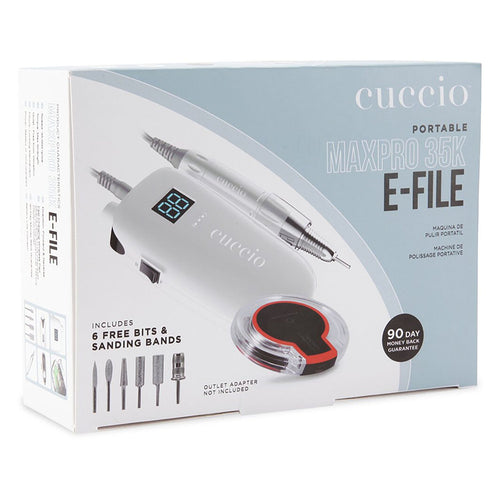 Lime électrique portable Cuccio Max Pro 35K CUEF1001 99460