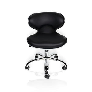 Tabouret Euro Pedi/Mani J&A - Noir - Piston court