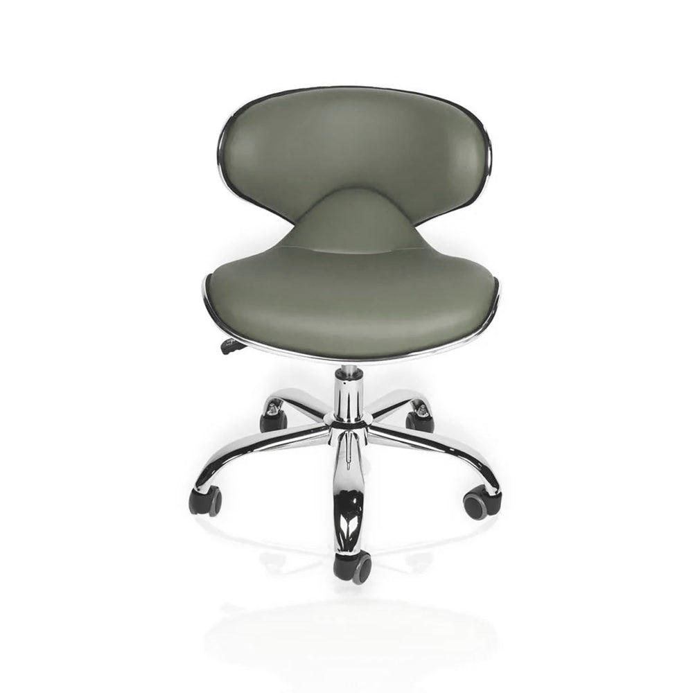 Tabouret pour pédicure/manucure J&A Euro - Vert - Vérin bas
