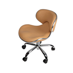 Tabouret Pédicure/Manucure J&A Euro - Moka - Piston bas
