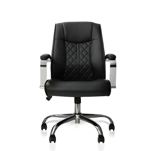 Chaise client J&A Monaco - Noir - Vérin moyen