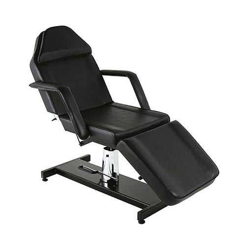 Table de lit faciale hydraulique sans tabouret noire LK-822M