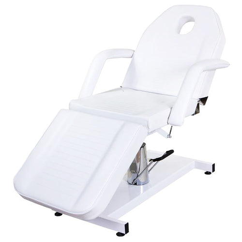 Fauteuil esthétique hydraulique sans tabouret Blanc LK-822M