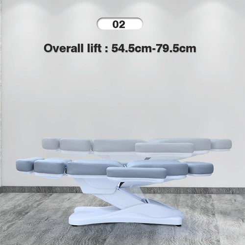 Lit électrique, 3 moteurs - Gris LK-8836