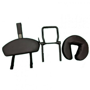 Table de massage portable - Châssis en bois - Noir BM2524-123