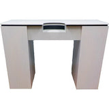 Station Manucure Express 40"L x 15.5"l x 30"H Blanche NS430_GEL