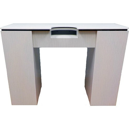 Station Manucure Express 40"L x 15.5"l x 30"H Blanche NS430_GEL