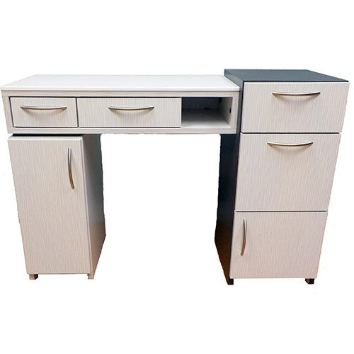 Poste de Manucure Esprimere 44L"x17.5W"x30H" Blanc NS415