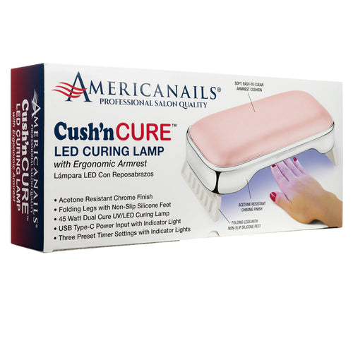 Lampe de polymérisation LED Americanails Cush'nCURE avec repose-bras ergonomique