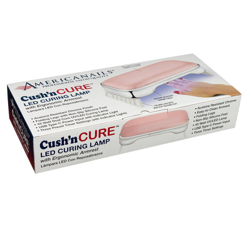 Lampe de polymérisation LED Americanails Cush'nCURE avec repose-bras ergonomique