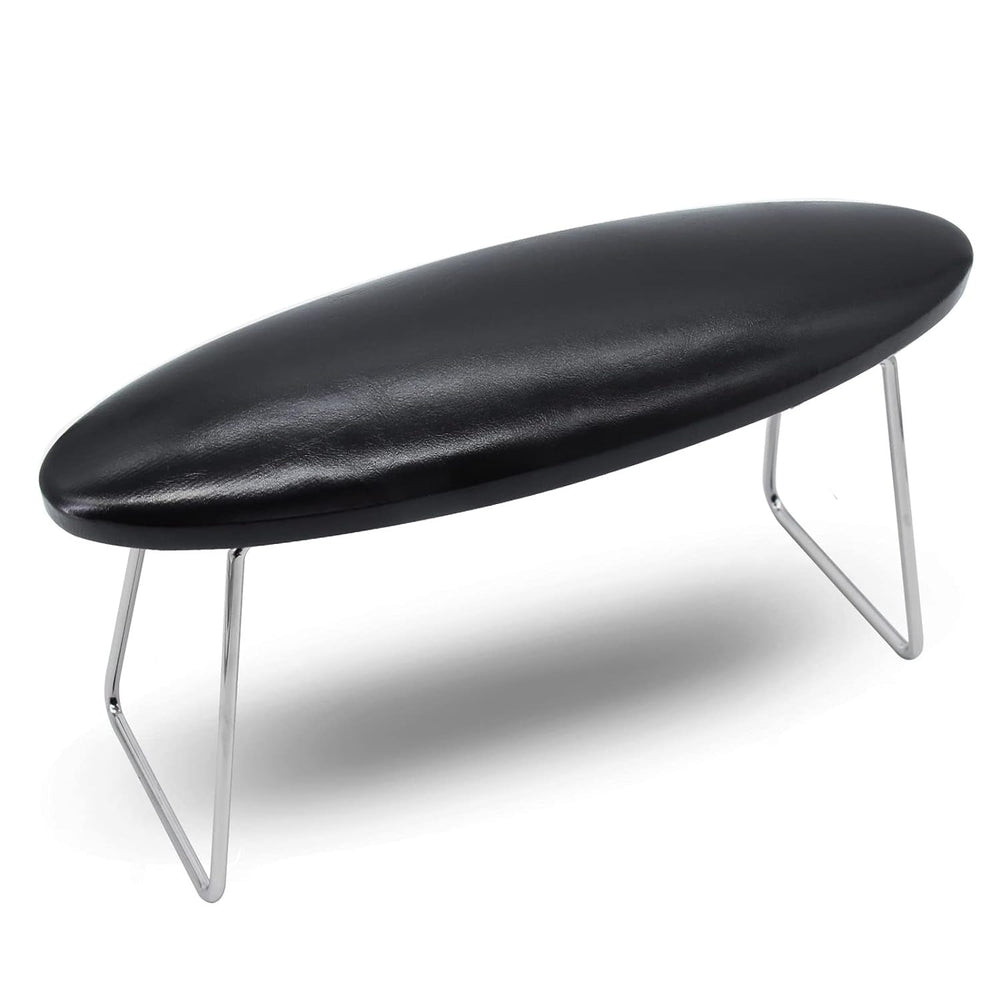 Coussin de repose-mains en cuir pour manucure (repose-bras) Noir ARM-STB 41136