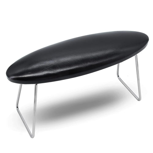 Coussin de repose-mains en cuir pour manucure (repose-bras) Noir ARM-STB 41136