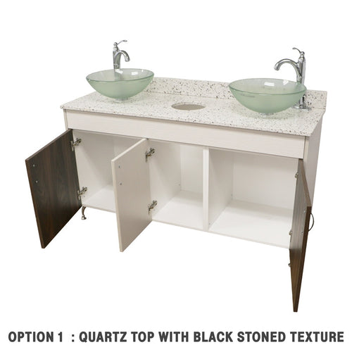 JJP  Double Sink Cabinet 60W X20D X30H.
