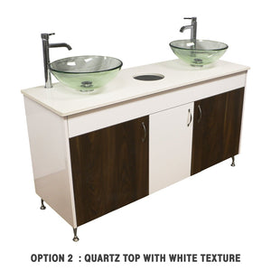 JJP  Double Sink Cabinet 60W X20D X30H.