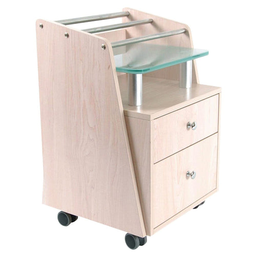 J&A Chariot à pédicure beige