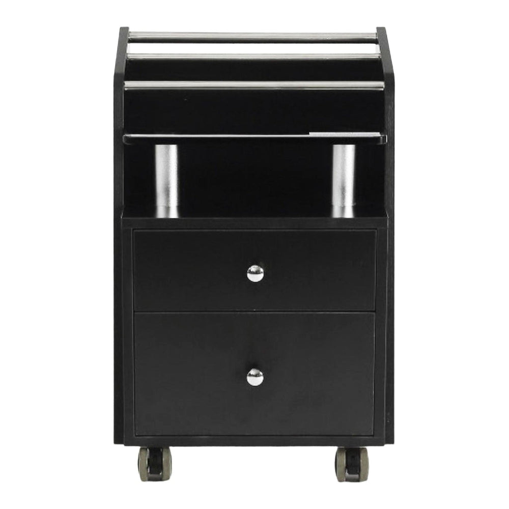 J&A Pedi Cart Black