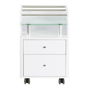 J&A Pedi Cart White