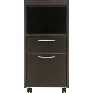 Esprimere Salon Cart 16L"x16W"x32H" Contour Brown SM115