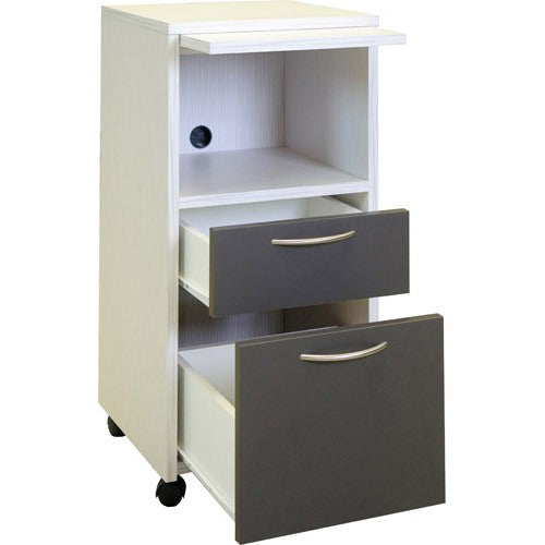 Chariot de Salon Esprimere 16L"x16W"x32H" Contour Brun SM115