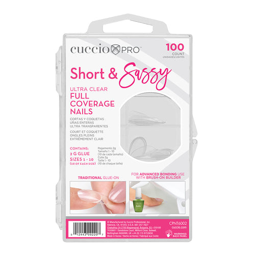 CuccioPRO Capsules Courtes et Vives Ultra Claires 100 Pièces CPNT6002