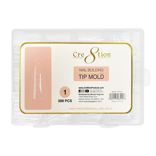 Moule de construction d'ongles Cre8tion 288 pièces 01 15543
