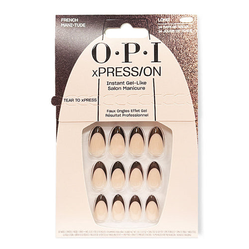 OPI xPRESS/ON Ongles auto-adhésifs French Mani-tude AN056L