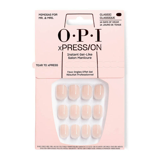 OPI xPRESS/ON Press On Nails Tips Mimosas for Mr. and Mrs