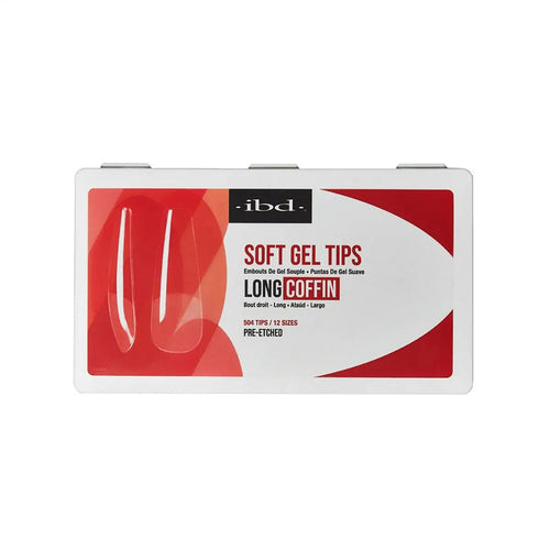 IBD Soft Gel Tips 504 tips 12 tailles – Cercueil long 36209