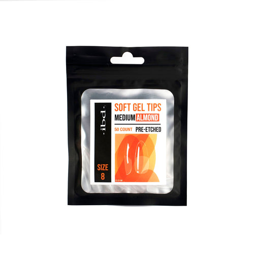 IBD Embouts Soft Gel 50 unités Amande Moyenne Taille 8 37460