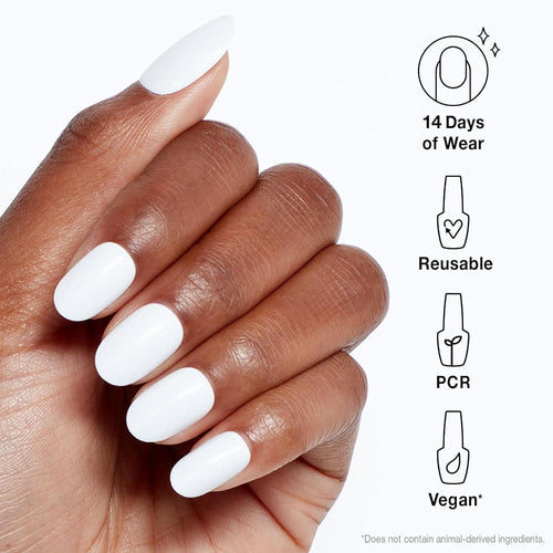 OPI xPRESS/ON Ongles à presser - Alpine Snow S ANL00S