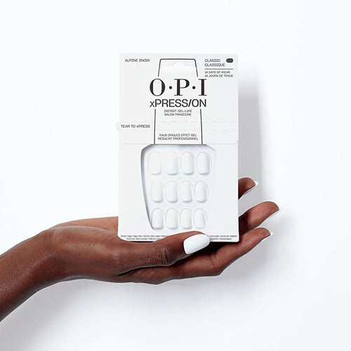 OPI xPRESS/ON Ongles à presser - Alpine Snow S ANL00S