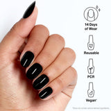 OPI xPRESS/ON Ongles à presser - Noir Onyx ANT02S