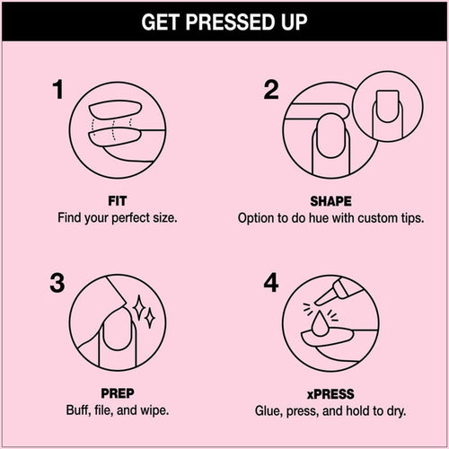 OPI xPRESS/ON Ongles à presser - Mod About You S ANB56S