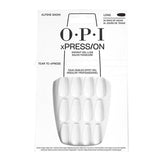 OPI xPRESS/ON Ongles à presser - Alpine Snow L ANL00L