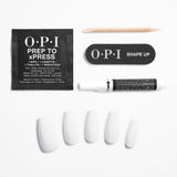 OPI xPRESS/ON Ongles à presser - Alpine Snow L ANL00L