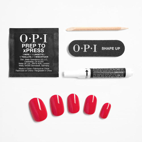 OPI xPRESS/ON Ongles à presser - Fraise Margarita S