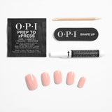 OPI xPRESS/ON Ongles à presser - Bubble Bath ANS86S