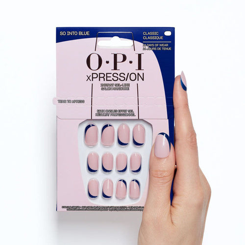 Ongles à Presser OPI xPRESS/ON - So Into Blue AN024S