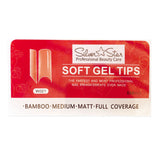 Silver Star GelTips 550PCBambooClearHalfCoverage Matt M W021
