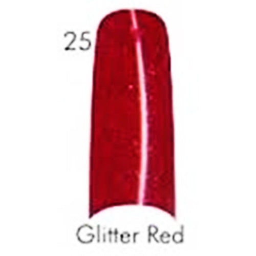 Lamour Color Tips Paillettes Rouge 110-25