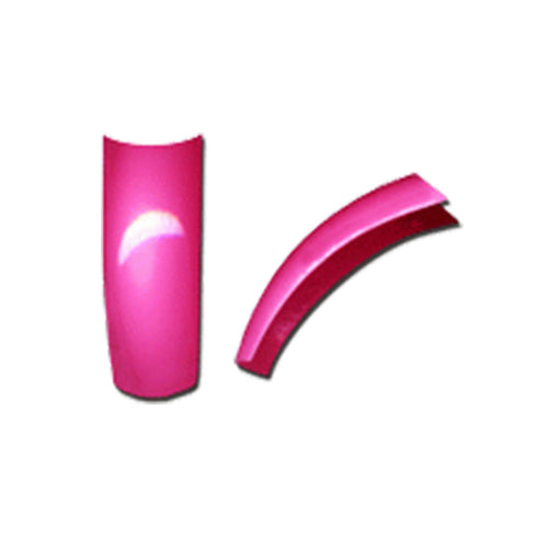 Lamour Hot Pink Tips #8 Bag of 50