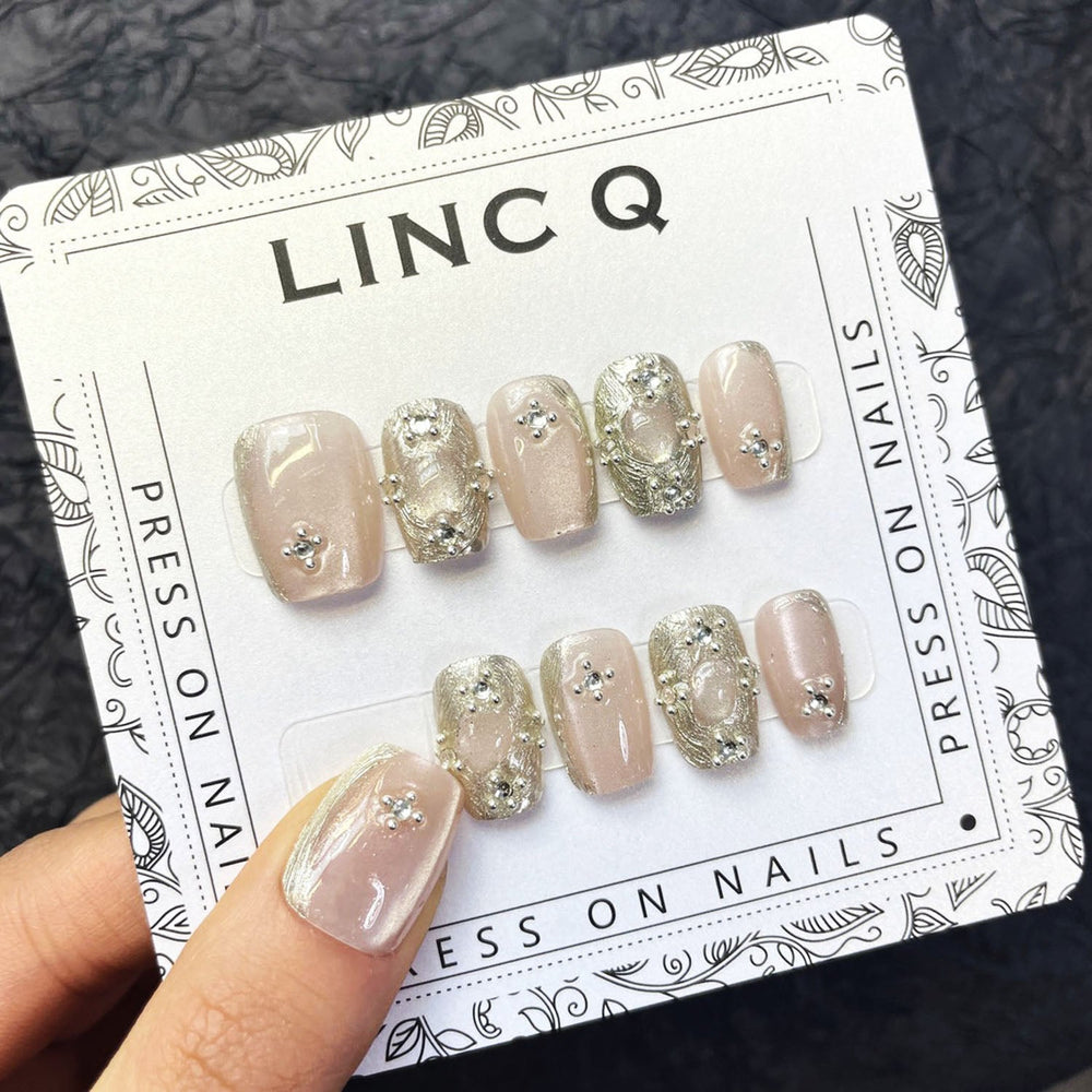 Faux Ongles à Presser Linc Q #1203 Courts 01203