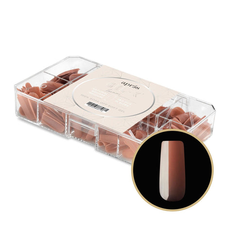 Apres Neutrals Gel-X Imani Natural Carré Moyen 40119