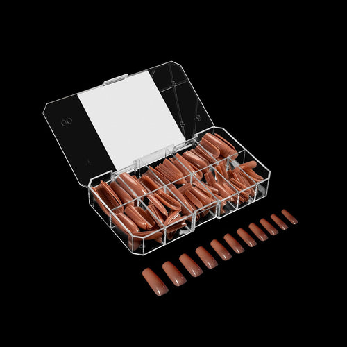 Apres Neutrals Gel-X Imani Carré Sculpté Long 40123