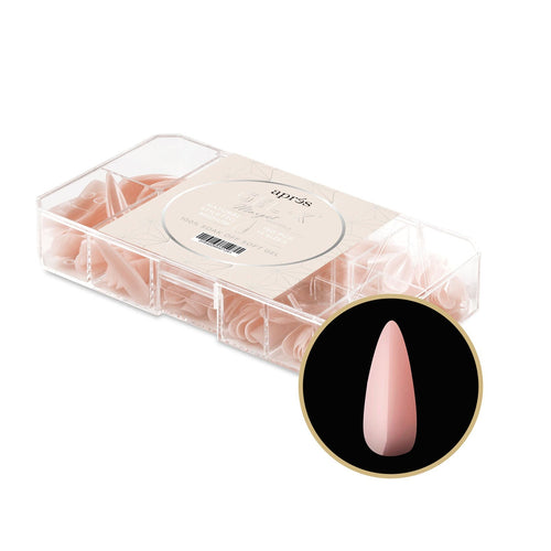 Apres Neutrals Gel-X Margot Stiletto Naturel Medium 40129