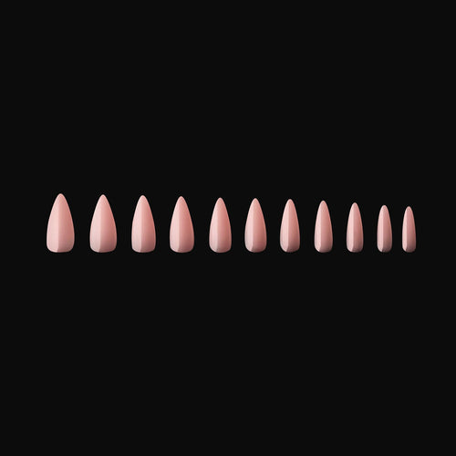 Apres Neutrals Gel-X Margot Stiletto Naturel Medium 40129
